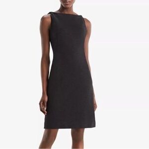 MM Lafleur Lydia Twist Strap Office Siren Sheath Dress Sz 12